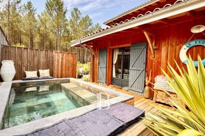 GRAND APPARTEMENT AVEC PISCINE, VUE FORÊT, À LÈGE CAP FERRET