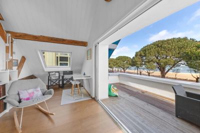 APPARTEMENT DE 3 CHAMBRES EN PREMIÈRE LIGNE, AU COEUR D’ARCACHON